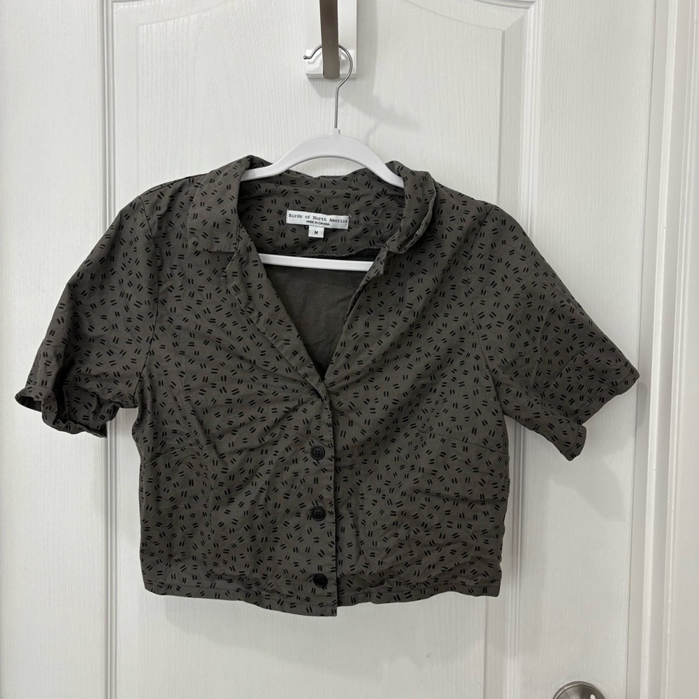 Birds of North America Gray Hatch Shirt